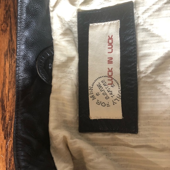 100% genuine black leather jacket - Picture 5 of 6